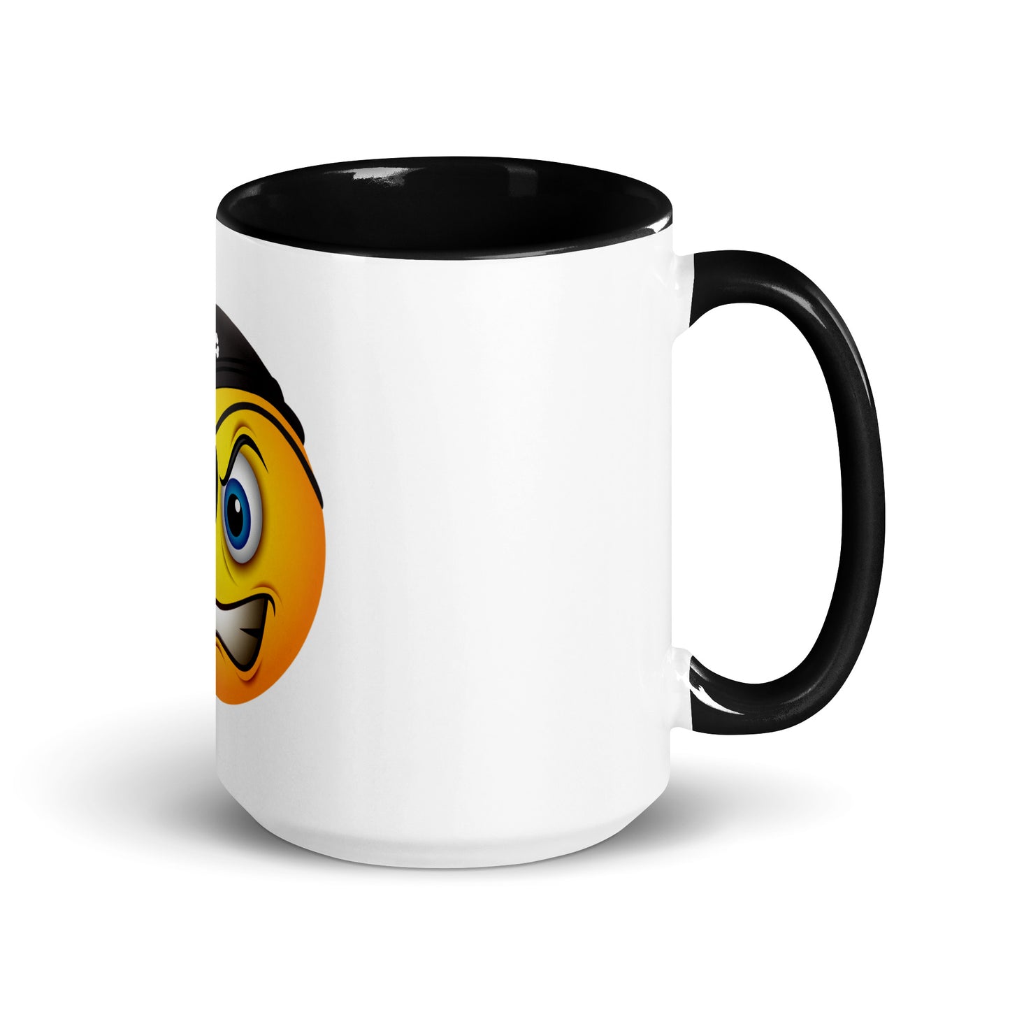 Pirates Emoji Mug with Color Inside