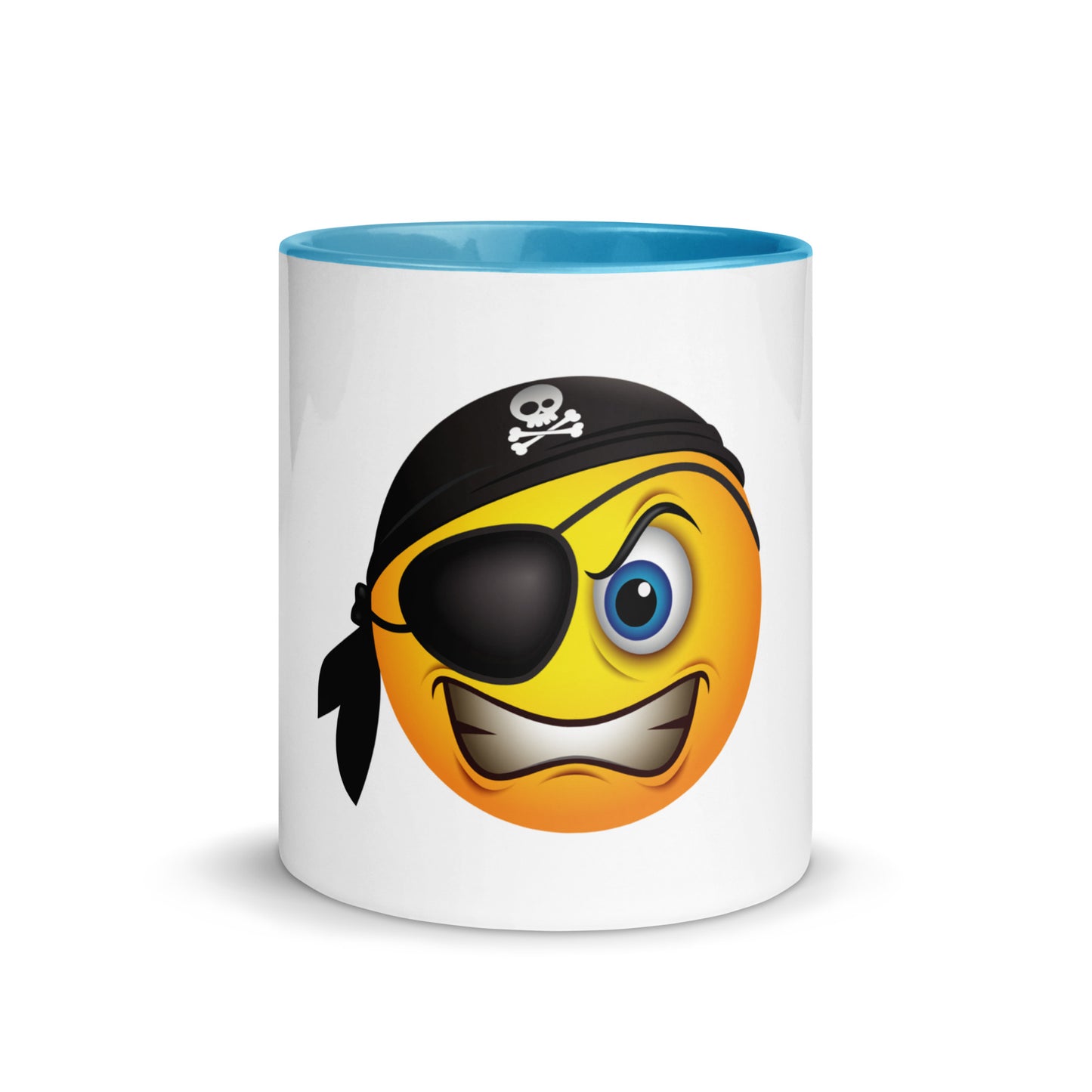 Pirates Emoji Mug with Color Inside