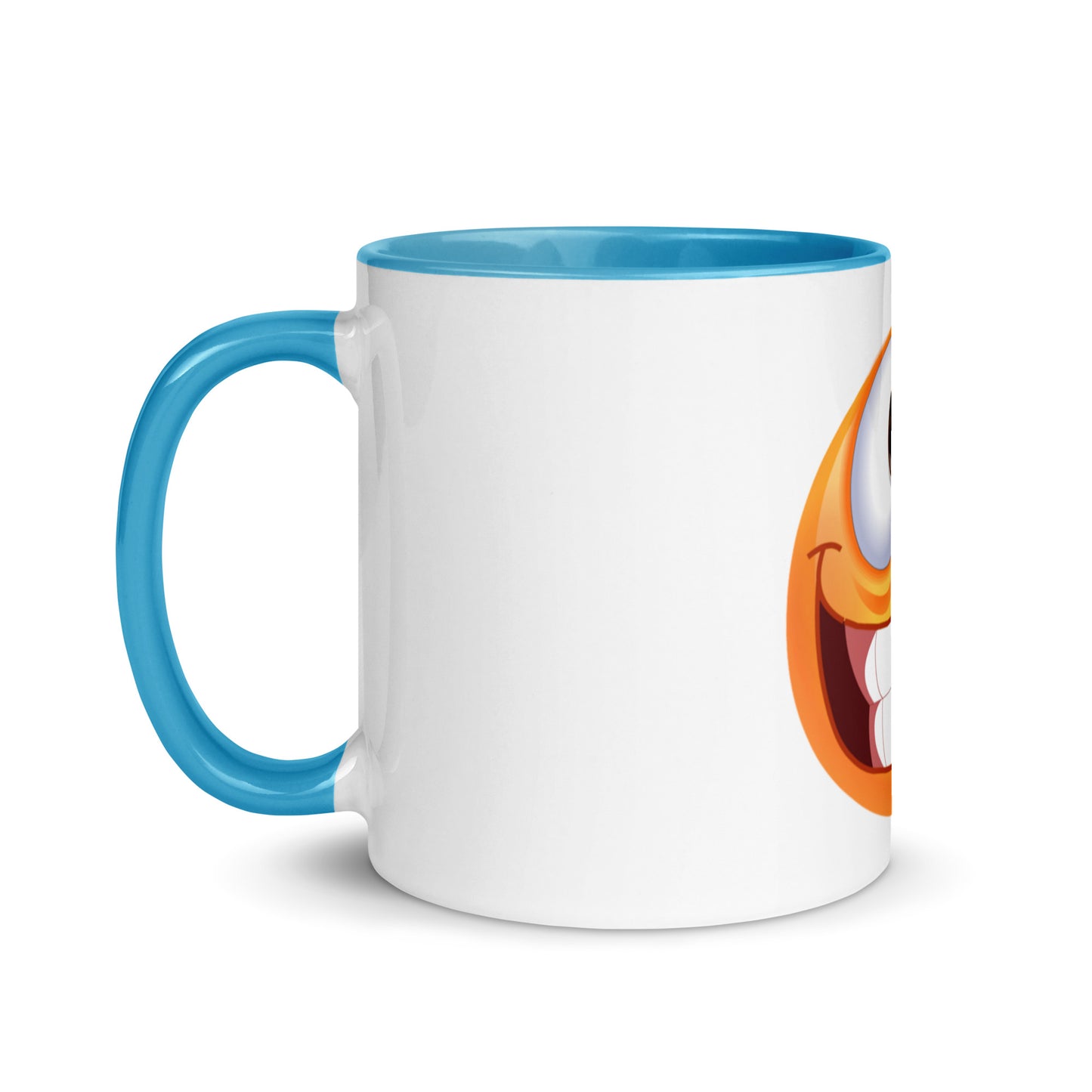 Stupid Face Emoji Mug with Color Inside