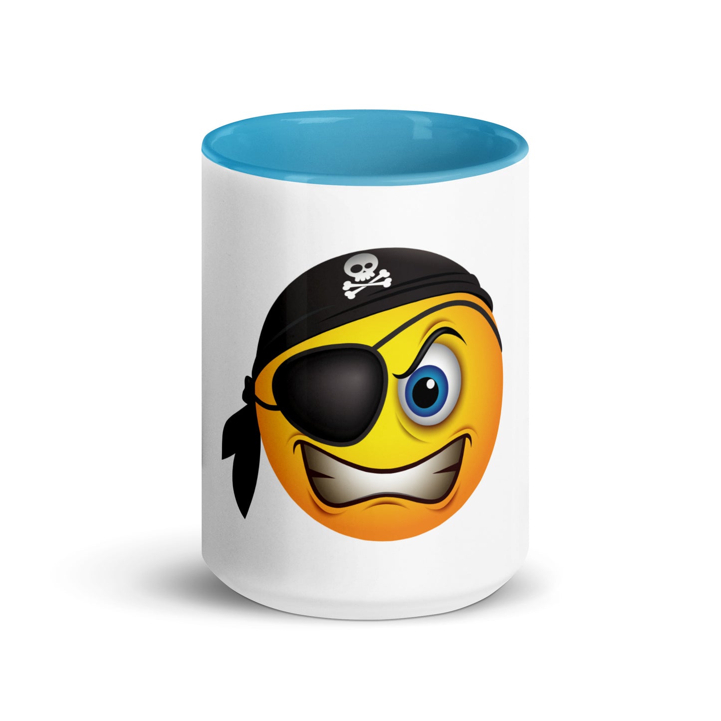 Pirates Emoji Mug with Color Inside