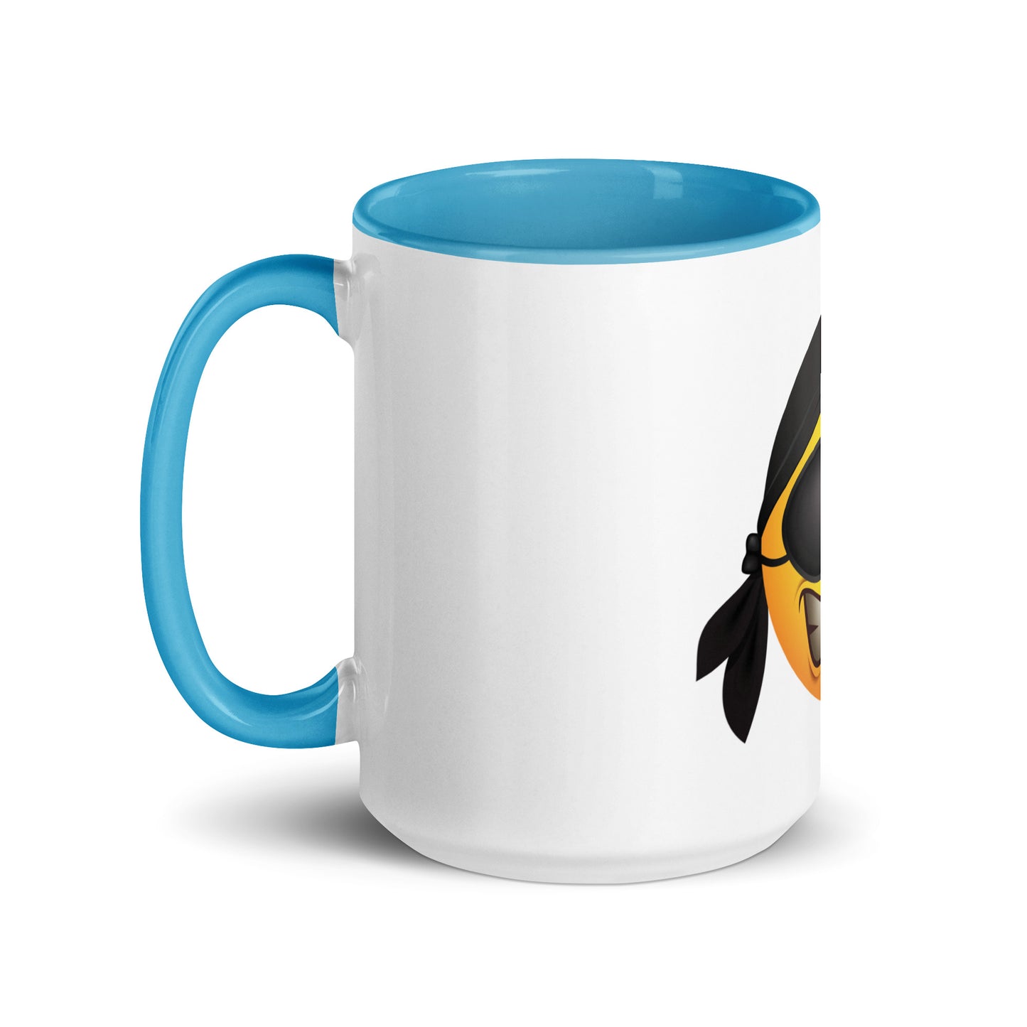 Pirates Emoji Mug with Color Inside