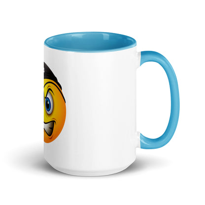 Pirates Emoji Mug with Color Inside