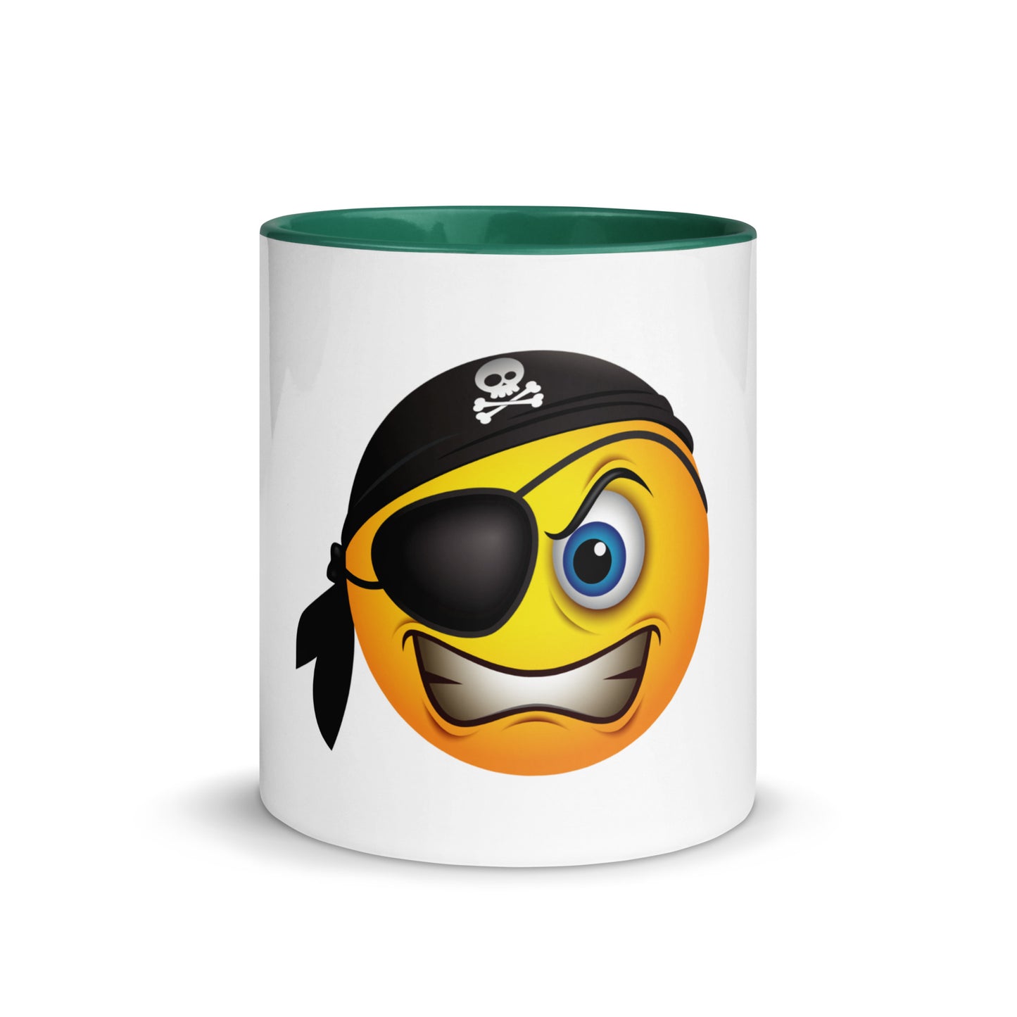 Pirates Emoji Mug with Color Inside