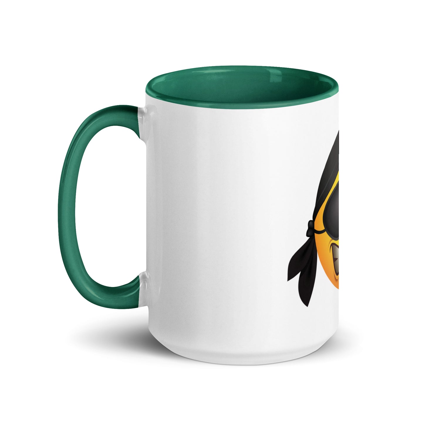 Pirates Emoji Mug with Color Inside