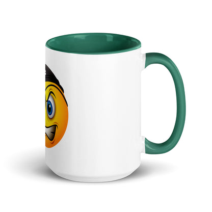 Pirates Emoji Mug with Color Inside