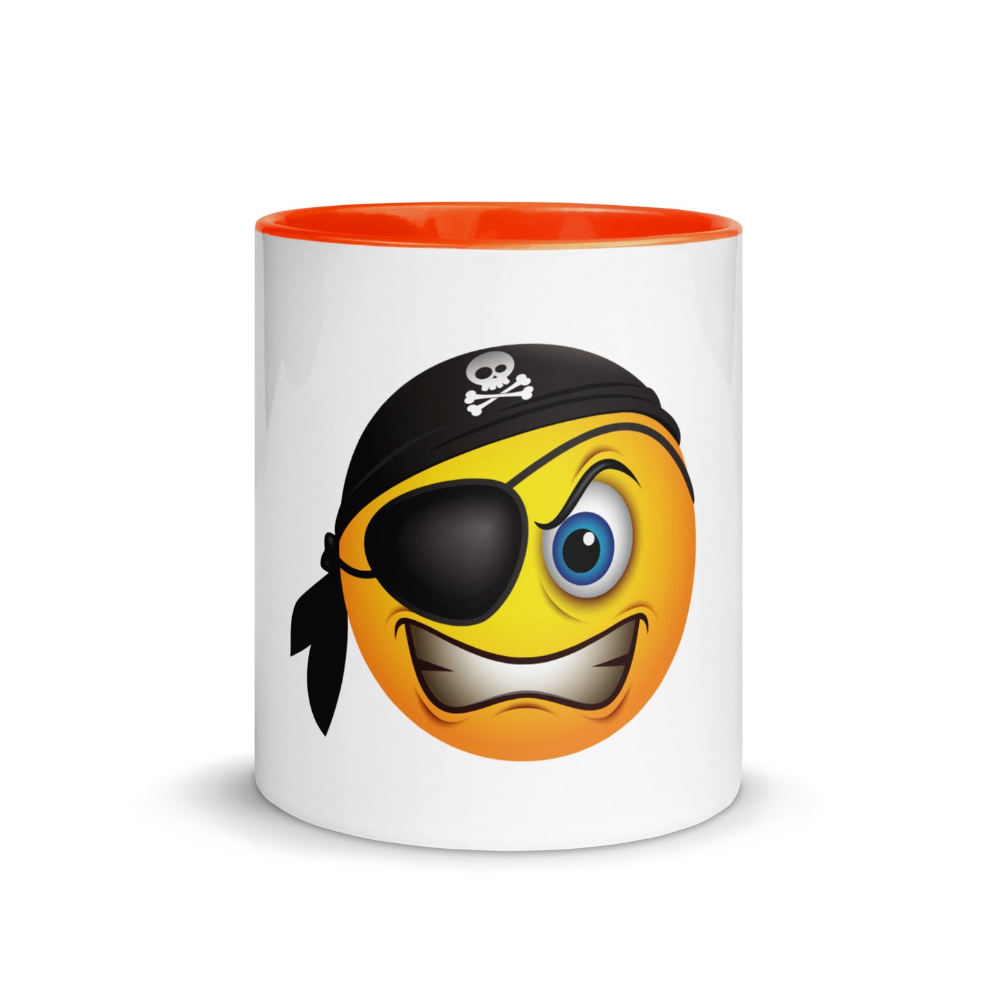 Pirates Emoji Mug with Color Inside