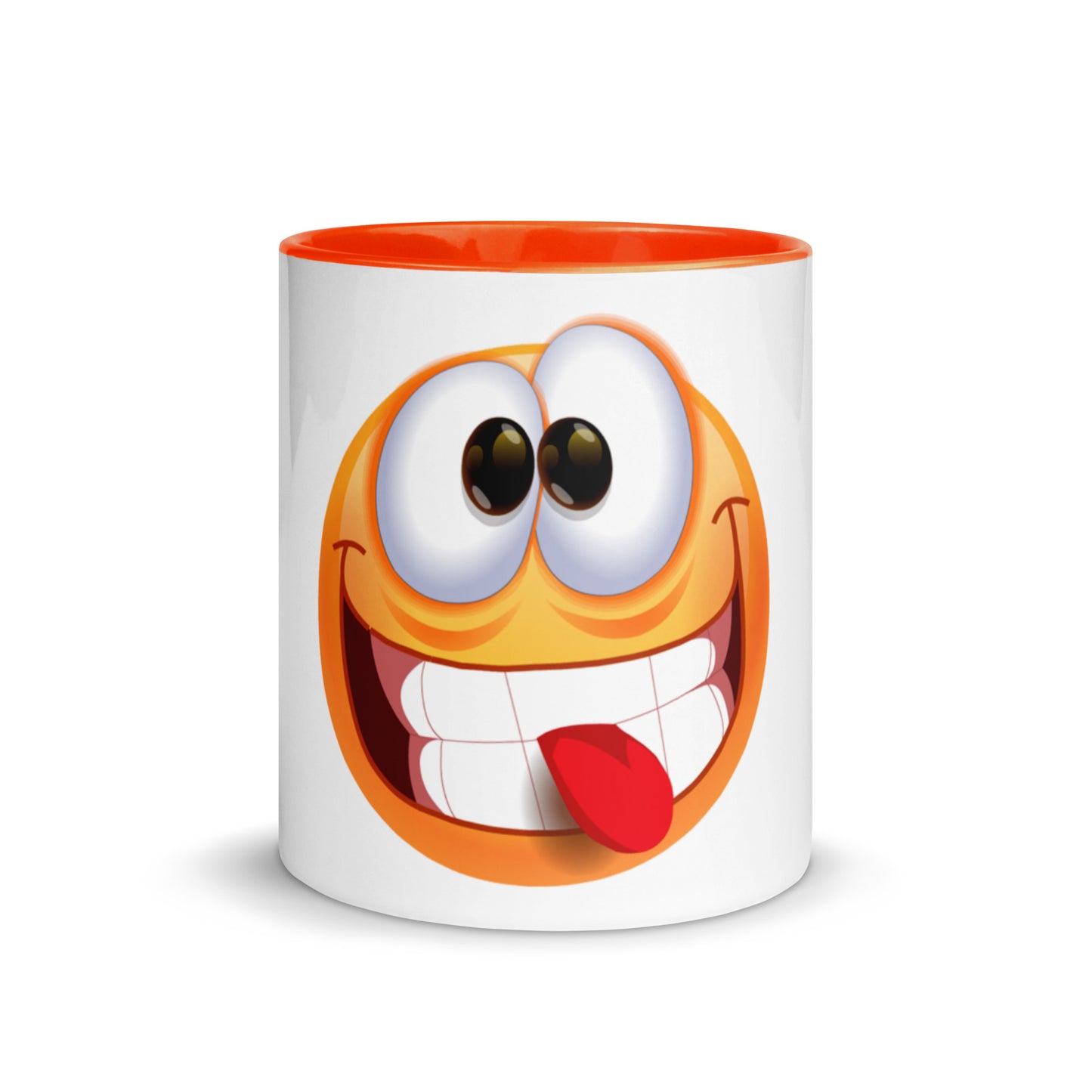 Stupid Face Emoji Mug with Color Inside