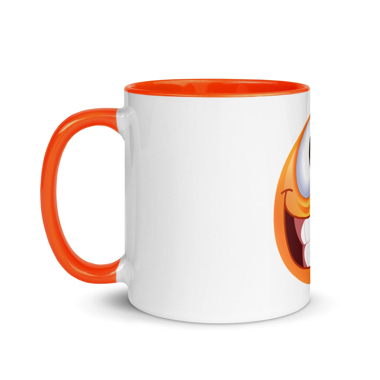 Stupid Face Emoji Mug with Color Inside