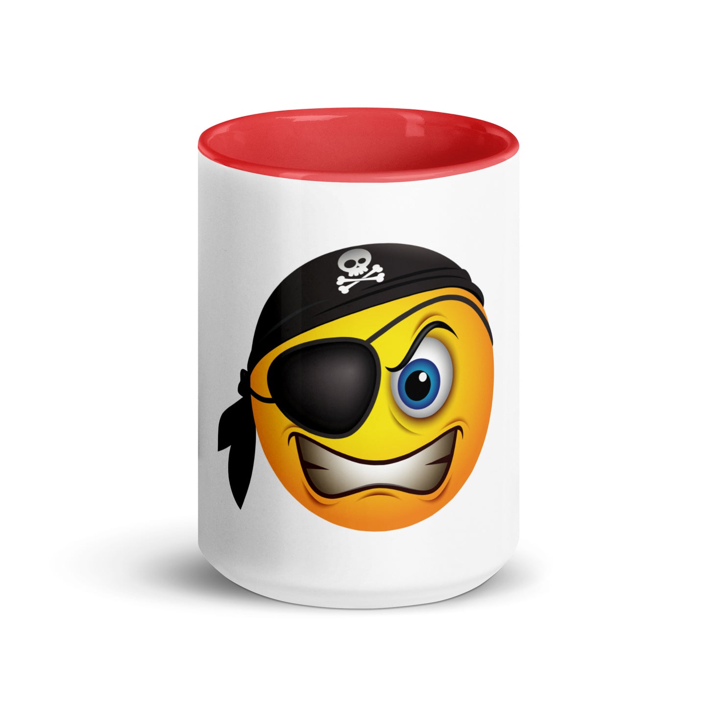 Pirates Emoji Mug with Color Inside