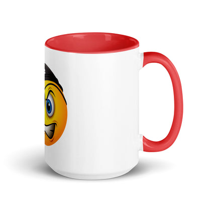 Pirates Emoji Mug with Color Inside