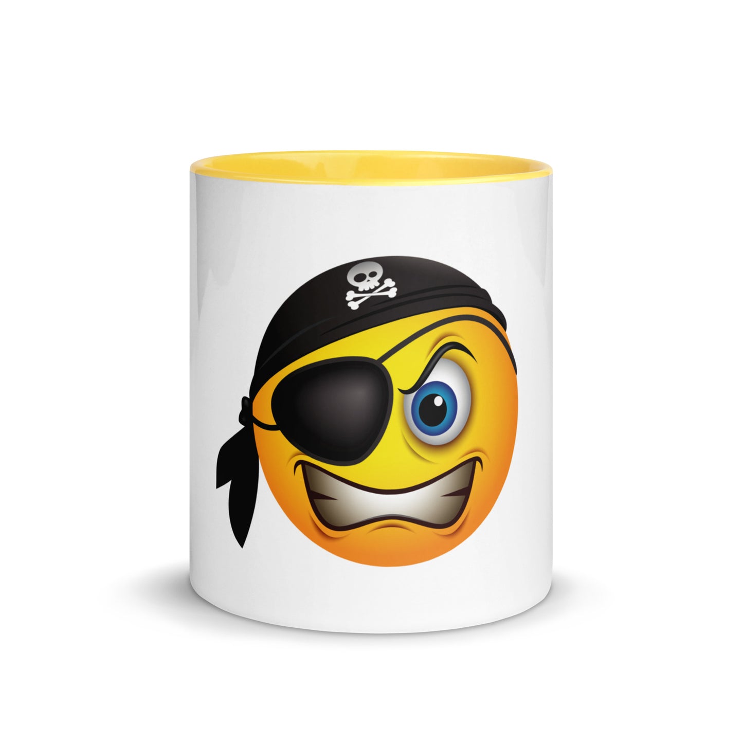 Pirates Emoji Mug with Color Inside