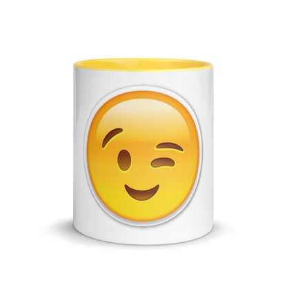 Wink Emoji Mug