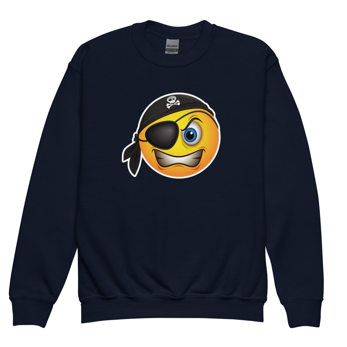 Pirates Emoji Kids Sweatshirt