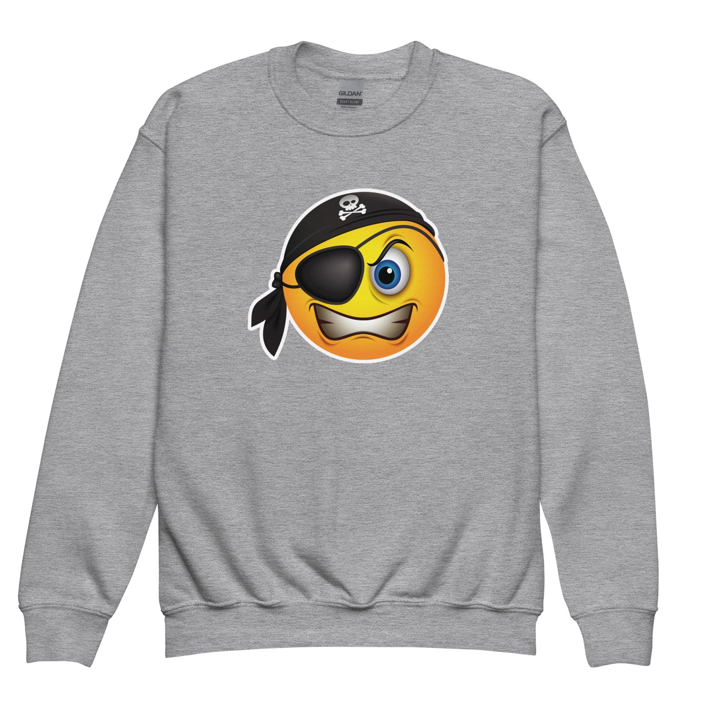 Pirates Emoji Kids Sweatshirt