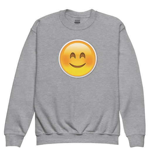 Smily Face Emoji Kids Sweatshirt