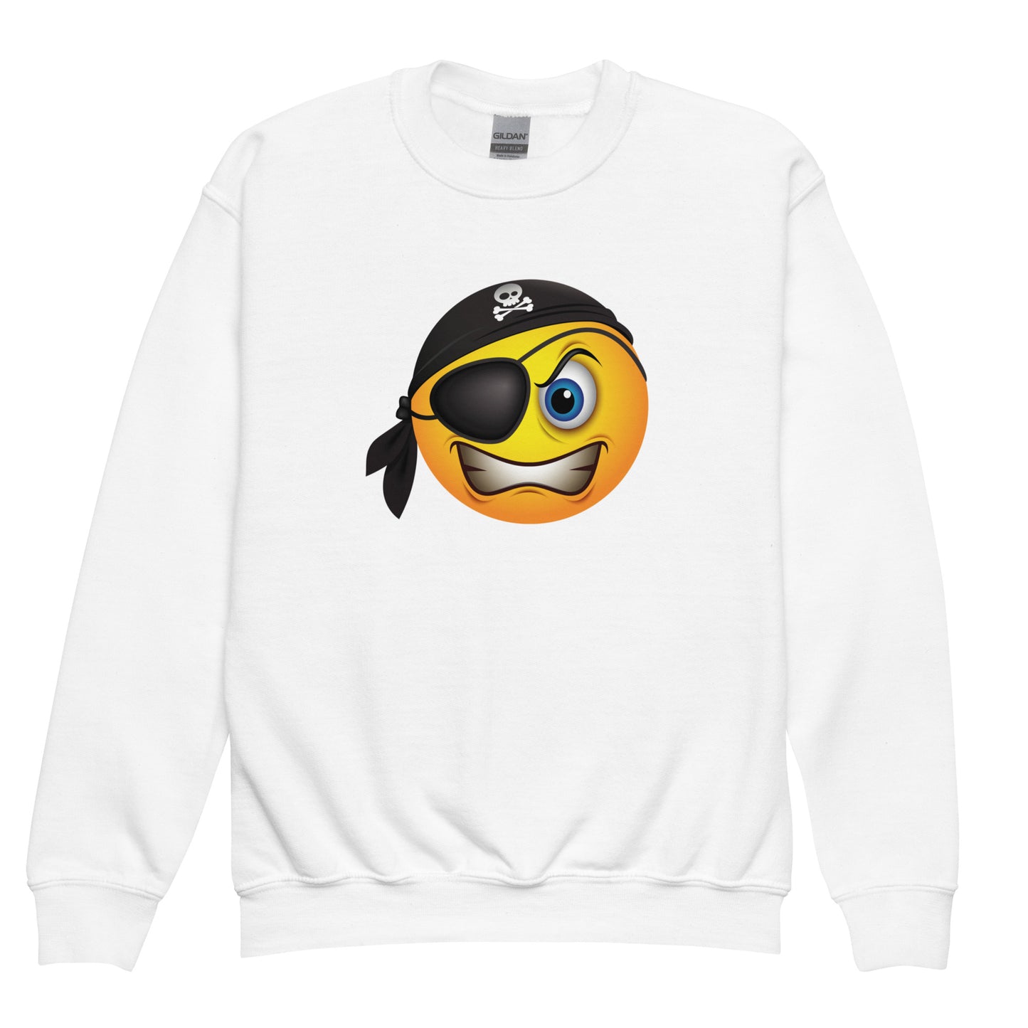 Pirates Emoji Kids Sweatshirt