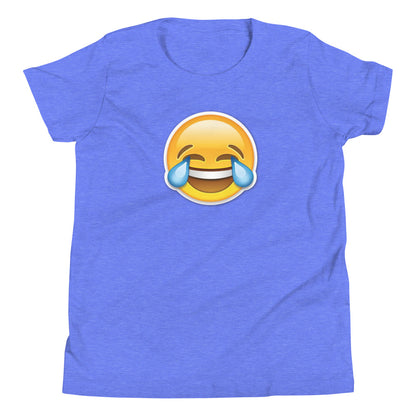 Laughing Face Emoji Kids T-Shirt