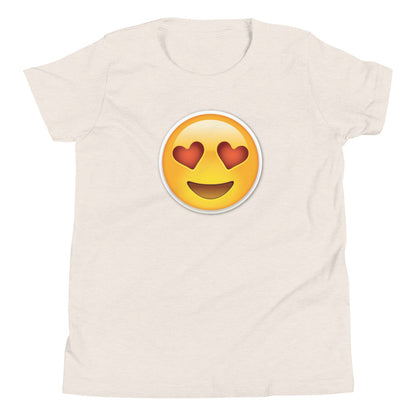 Love Wink Emoji Kids T-Shirt