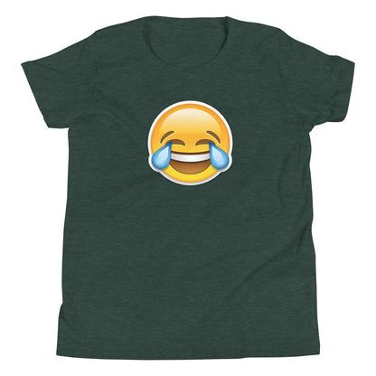 Laughing Face Emoji Kids T-Shirt