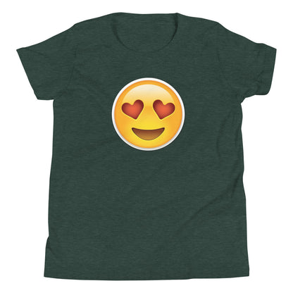 Love Wink Emoji Kids T-Shirt