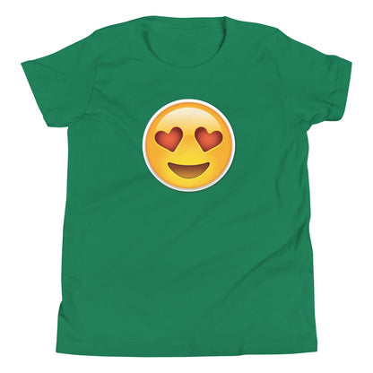 Love Wink Emoji Kids T-Shirt