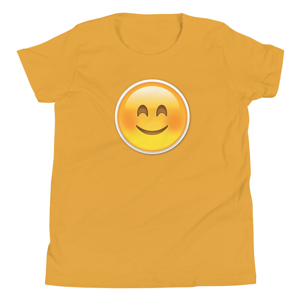 Smily Face Emoji Kids T-Shirt