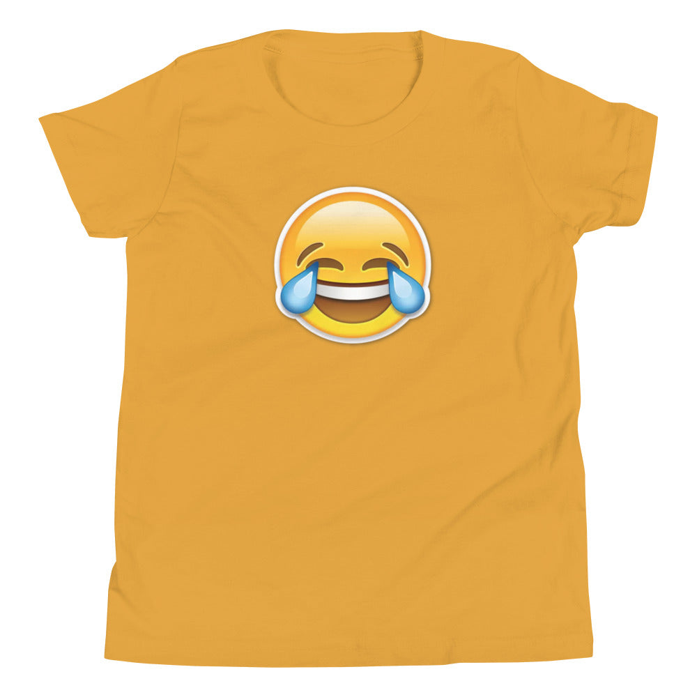 Laughing Face Emoji Kids T-Shirt