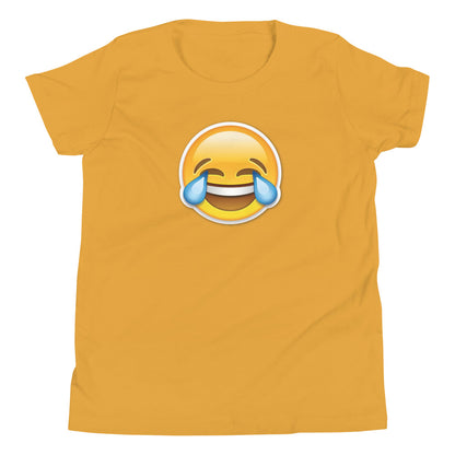 Laughing Face Emoji Kids T-Shirt