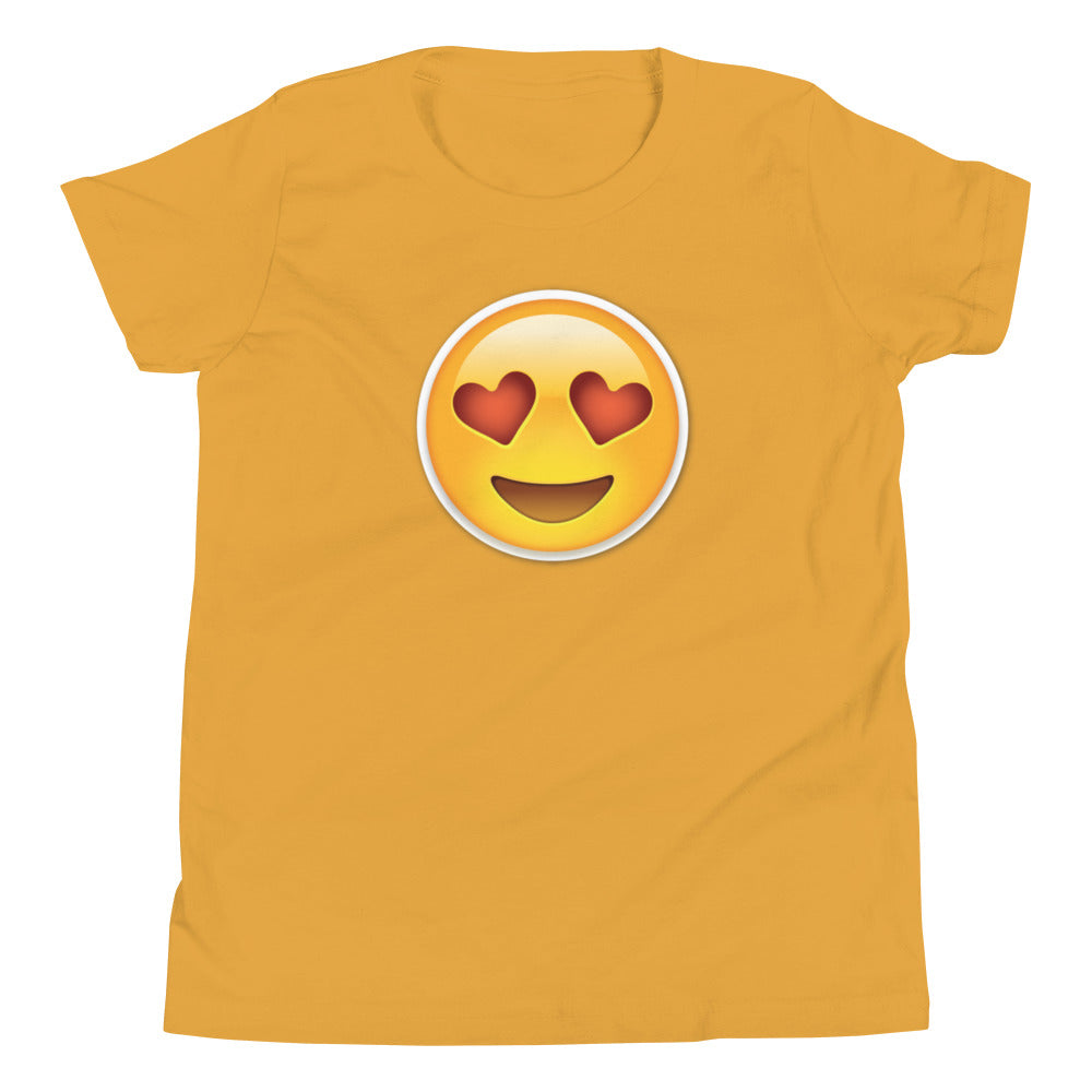 Love Wink Emoji Kids T-Shirt