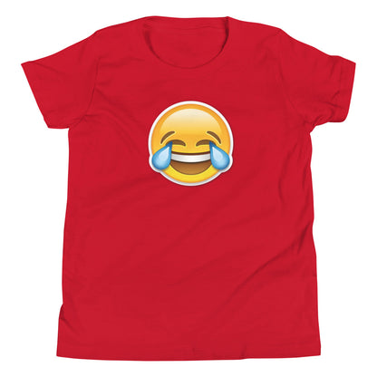 Laughing Face Emoji Kids T-Shirt