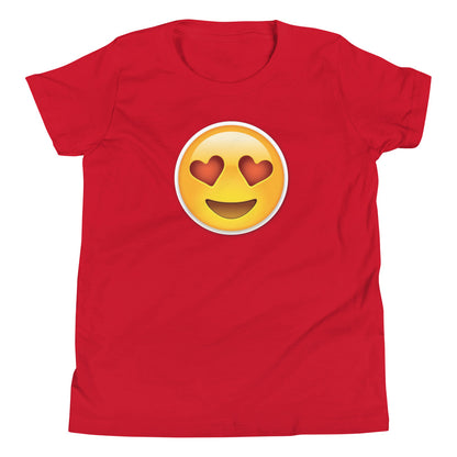 Love Wink Emoji Kids T-Shirt