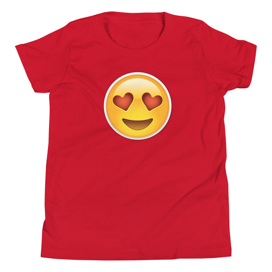 Love Wink Emoji Kids T-Shirt