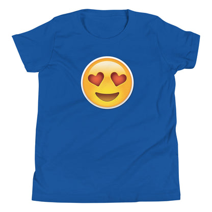 Love Wink Emoji Kids T-Shirt