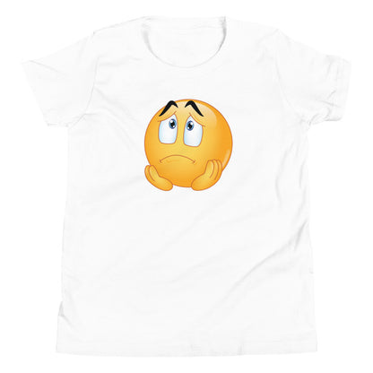 Sad Emoji Kids T-Shirt