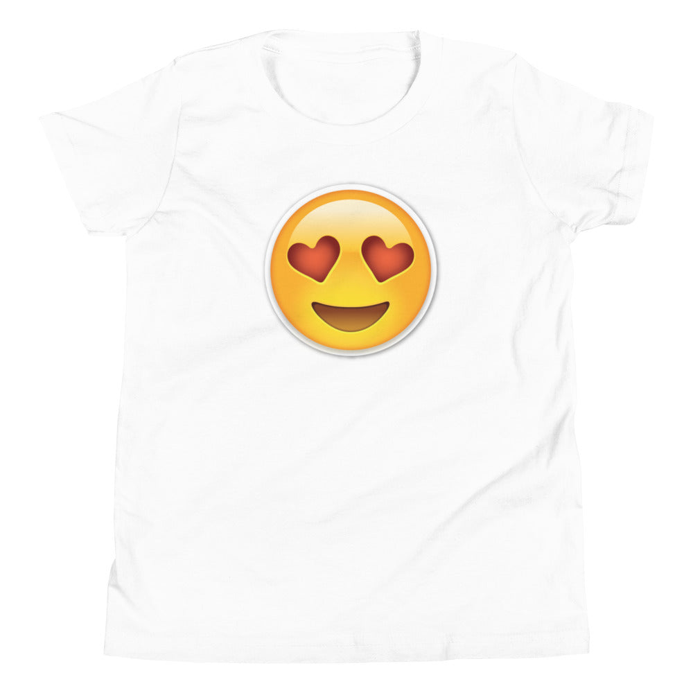 Love Wink Emoji Kids T-Shirt